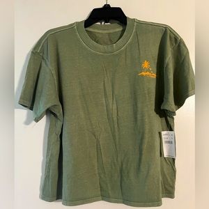 O’Neill crop style t-shirt size Large